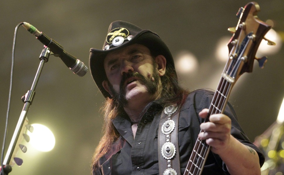 Ο Lemmy Kilmister / φωτ. αρχείου ΑΠΕ ΕΡΑ