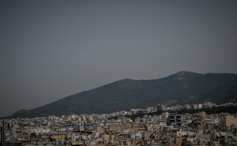 Αφρικανική Σκόνη στον Αττικό Ουρανό / φωτ. Eurokinissi