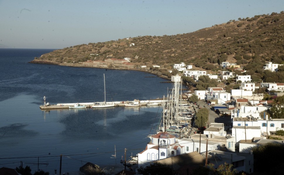 Εικόνα από τη Νίσυρο (φωτο: Eurokinissi)