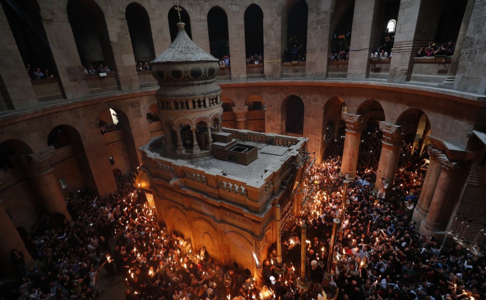 MIDEAST ISRAEL JERUSALEM ORTHODOX EASTER - EPA