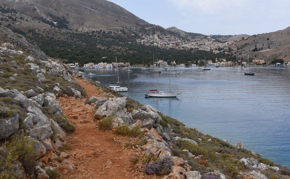 Εικόνα από τη Σύμη (φωτο: ΑΠΕ-ΜΠΕ/ΔΑΜΙΑΝΙΔΗΣ ΛΕΥΤΕΡΗΣ)