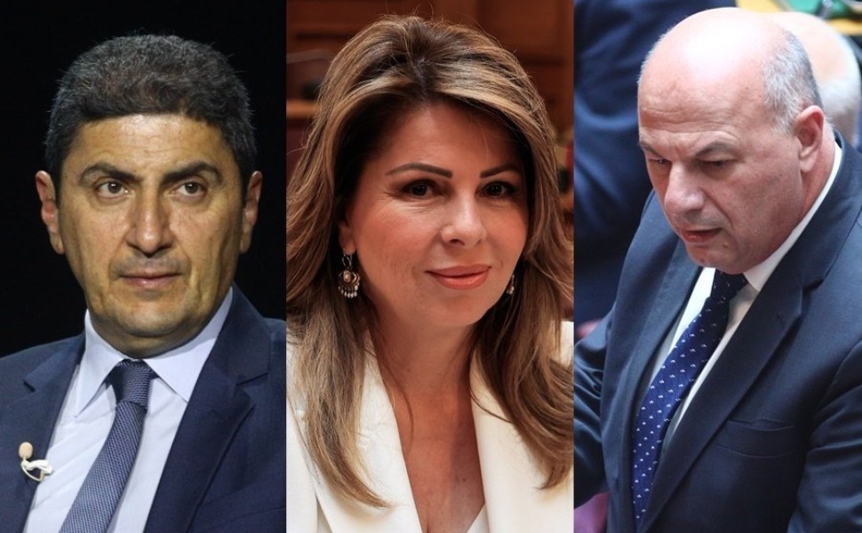 Λευτέρης Αυγενάκης, Κατερίνα Παπακώστα - Παλιούρα και Κώστας Τσιάρας / Eurokinissi Λευτέρης Αυγενάκης, Κατερίνα Παπακώστα - Παλιούρα και Κώστας Τσιάρας / Eurokinissi