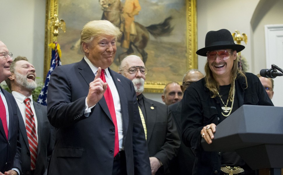 Ο Kid Rock είναι ένθερμος υποστηρικτής του Ρεπουμπλικανικού Κόμματος των ΗΠΑ / Φωτογραφία αρχείου ΑΠΕ - EPA