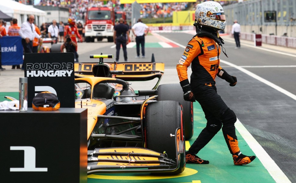 Φωτογραφία: 2024 Reuters F1 HUNGARY Q Lando Norris