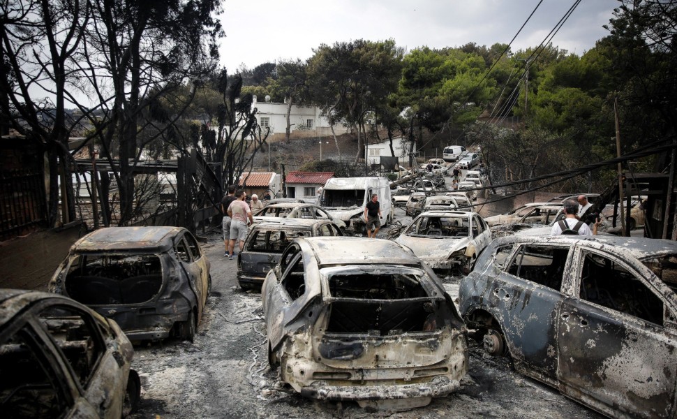 Φωτιά στο Μάτι / Φωτ. αρχείου  Eurokinissi