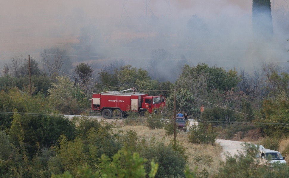 Φωτιά στην Καβάλα / φωτ. αρχείου Eurokinissi