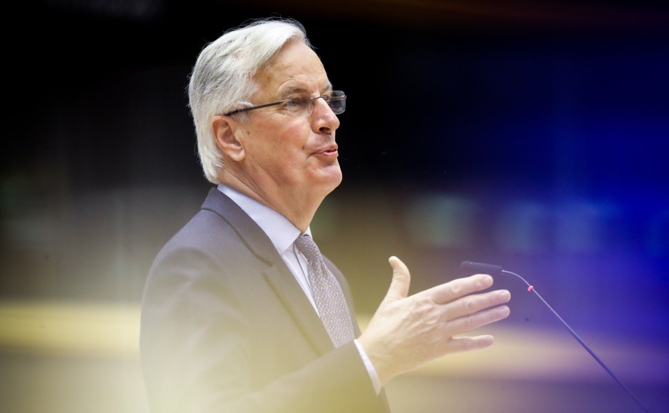 Michel Barnier - Φωτογραφία EPA Michel Barnier - Φωτογραφία EPA
