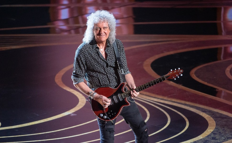 Ο θρυλικός κιθαρίστας των Queen Brian May / Φωτ.: ΕΡΑ