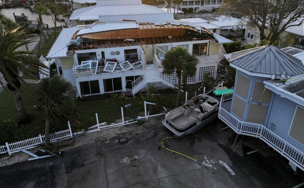 Aftermath of Hurricane Milton's landfall, in Venice, Florida, Marco Bello/Reuters