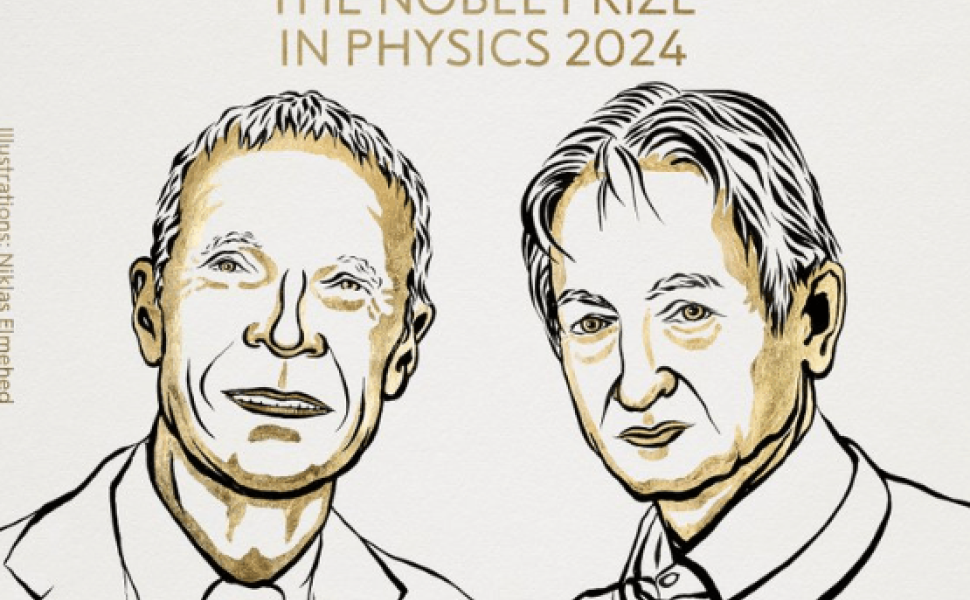 Οι νικητές του Νόμπελ Φυσικής John Hopfield και Geoffrey Hinton