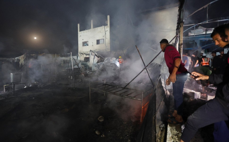 Iσραηλινό πλήγμα έπεσε σε κατασκήνωση προσφύγων στη Γάζα / Reuters