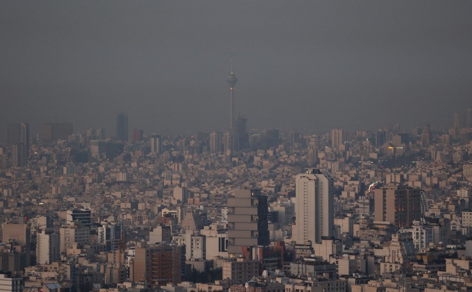 A general view of Tehran after several explosions were heard, in Tehran, Majid Asgaripour/Reuters