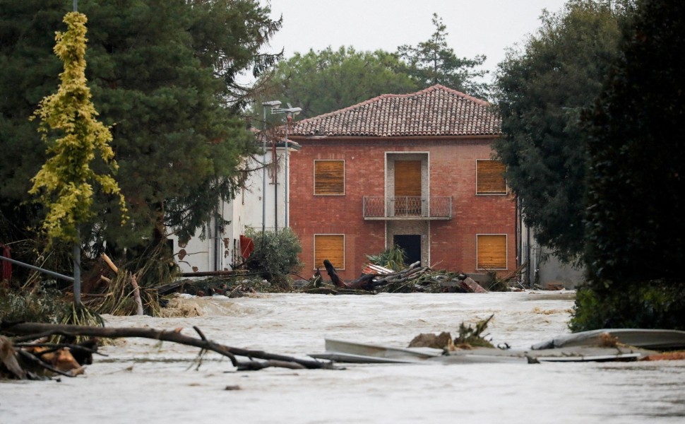 Σφοδρή κακοκαιρία πλήττει την Ιταλία / Reuters