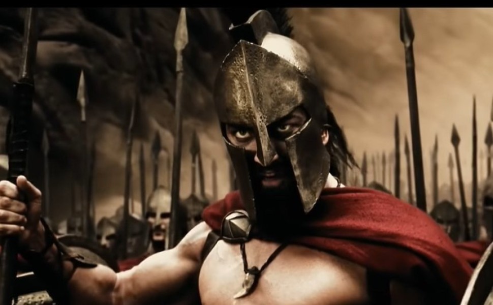 Ο Τζέραρντ Μπάτλερ στο ρόλο του Λεωνίδα, στην ταινία «300»/YouTube Ο Τζέραρντ Μπάτλερ στο ρόλο του Λεωνίδα, στην ταινία «300»/YouTube