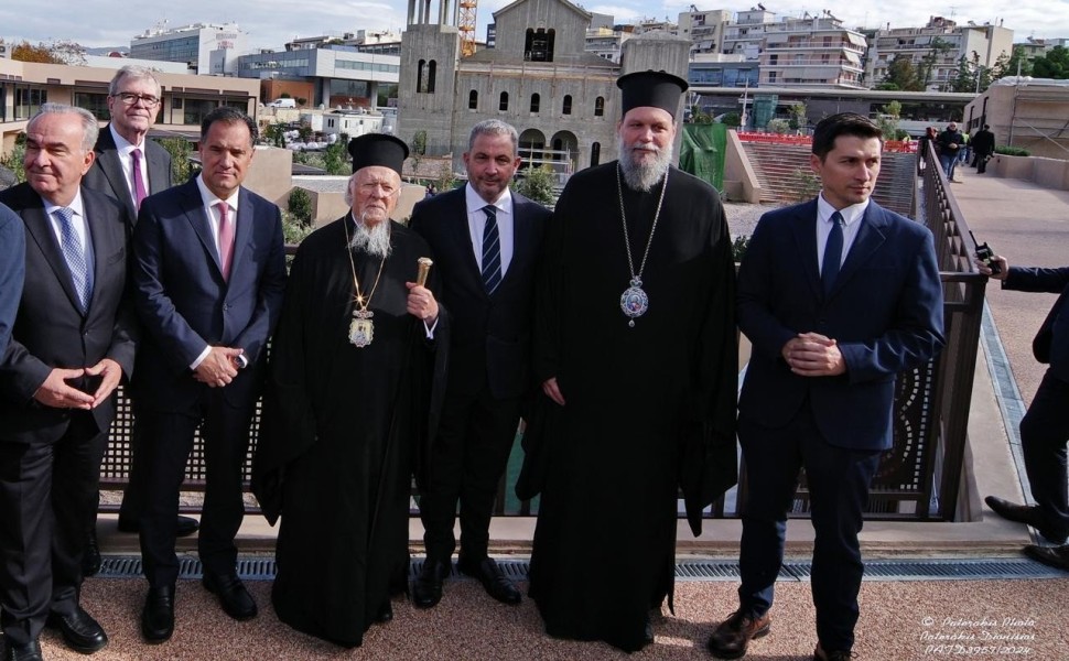 Ο Οικουμενικός Πατριάρχης ξεναγήθηκε στο «στολίδι» της Νέας Ιωνίας