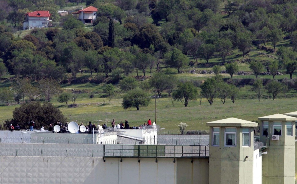 Εικόνα από τις φυλακές Μαλανδρίνου στη Φωκίδα (φωτο αρχείου: Eurokinissi)