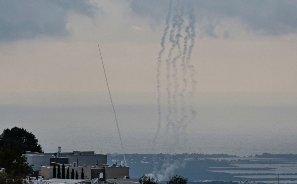 Φωτ. του ισραηλινού Iron Dome / Reuters