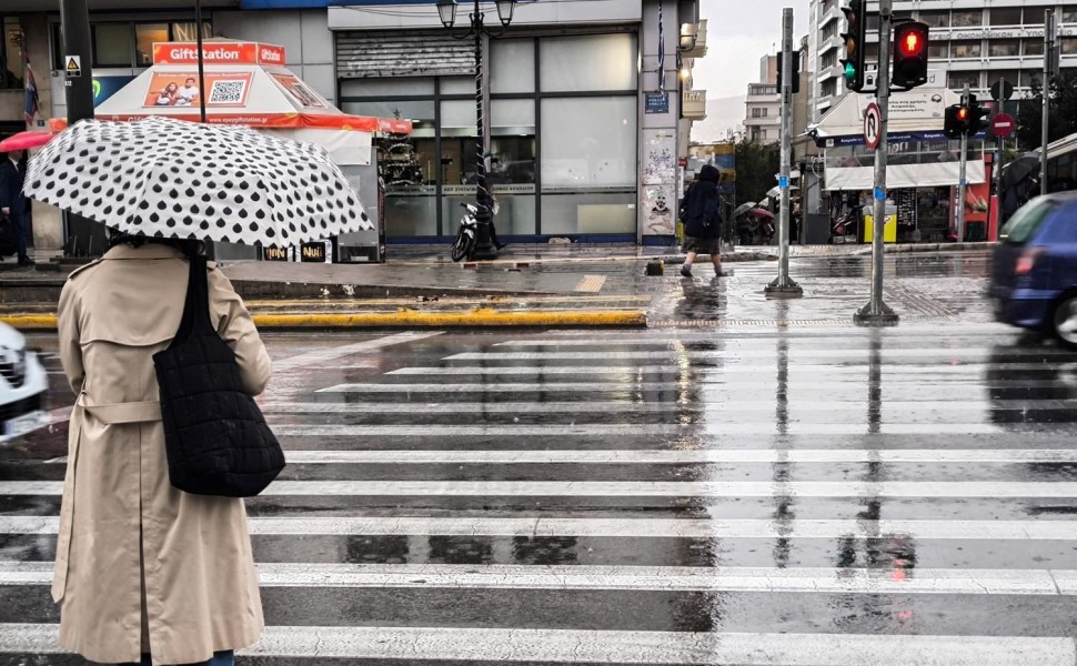 Η κακοκαιρία θα συνεχιστεί μέχρι και την Παρασκευή/EUROKINISSI