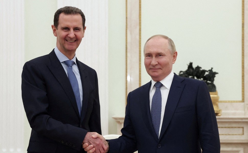 Assad - Putin / πηγή: Reuters