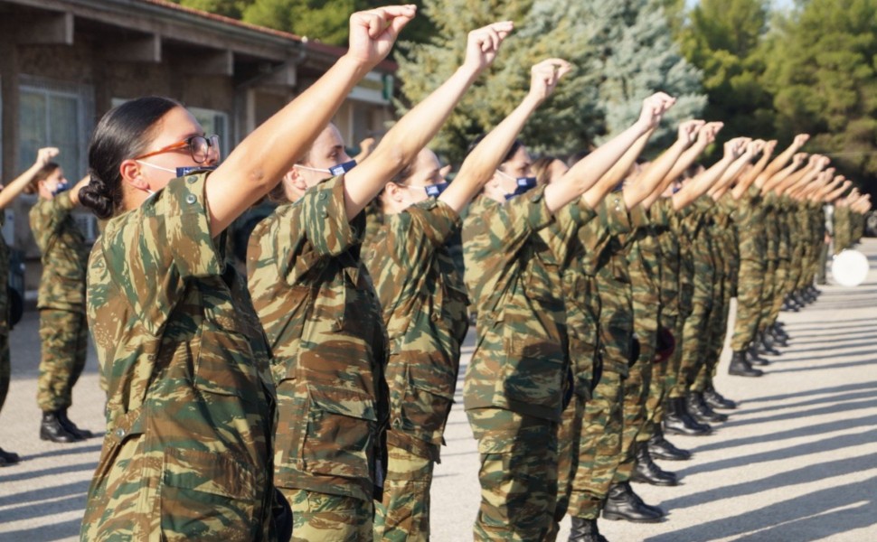 Στιγμιότυπο από τελετή ορκωμοσίας ΕΠΟΠ / Φωτ.: Eurokinissi