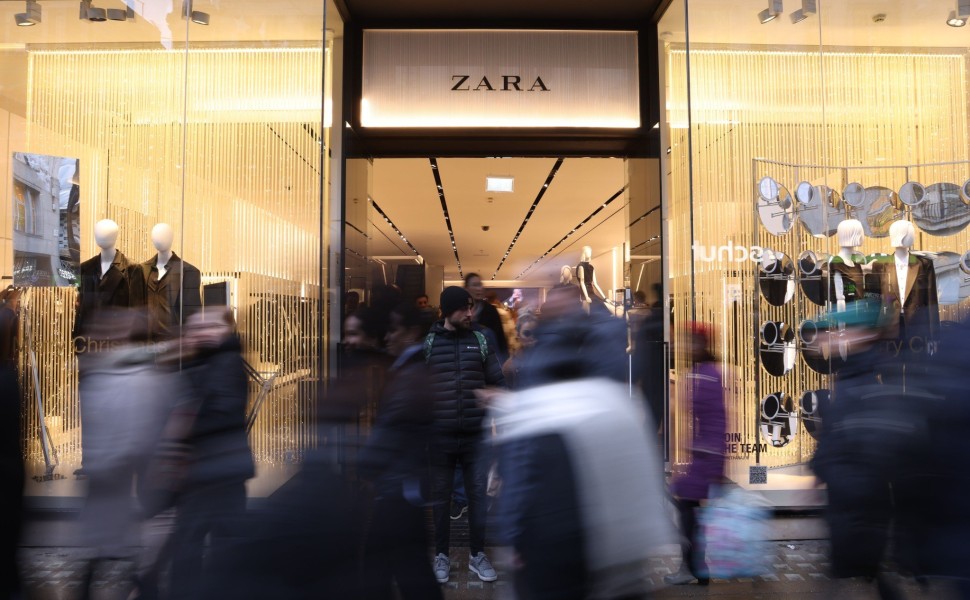 Κατάστημα Zara / Φωτογραφία αρχείου ΑΠΕ - EPA