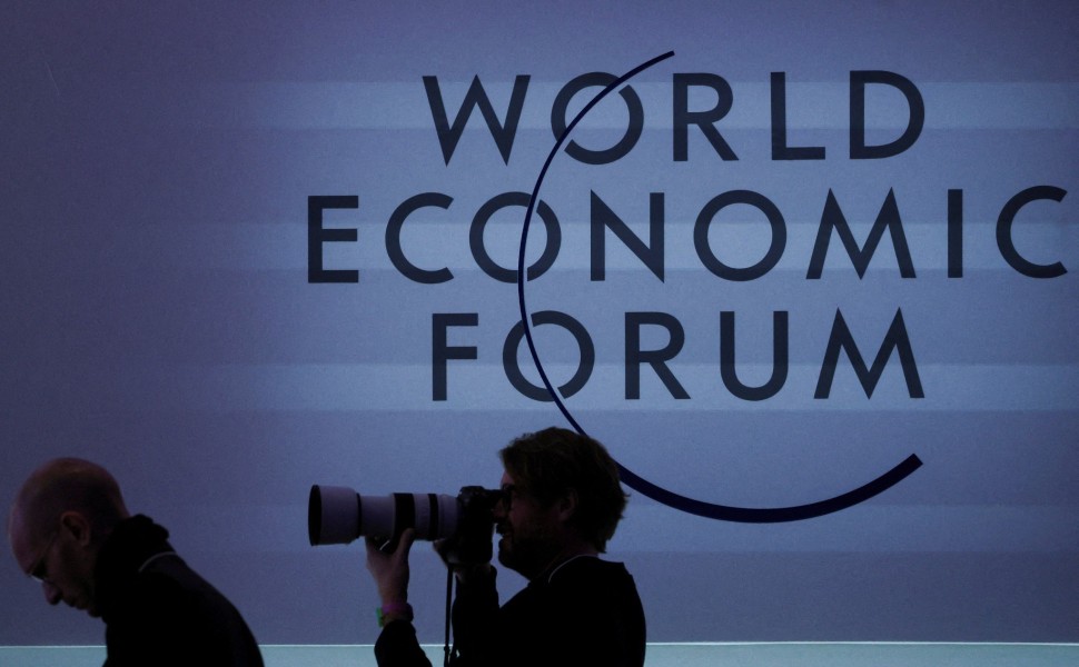 The World Economic Forum, in Davos - Reuters