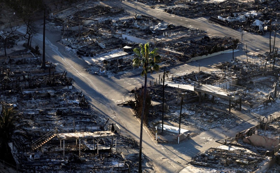 Palisades Fire in the Pacific Palisades neighborhood in Los Angeles, California,  - Reuters