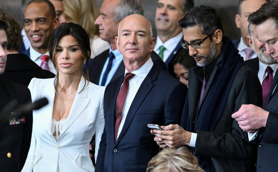 Lauren Sanchez and Amazon founder Jeff Bezos - Reuters