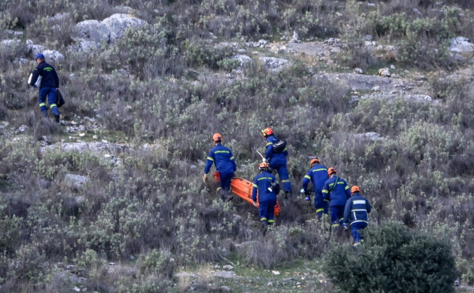 Εικόνα από το σημείο όπου βρέθηκε η σορός (φωτο: Eurokinissi)