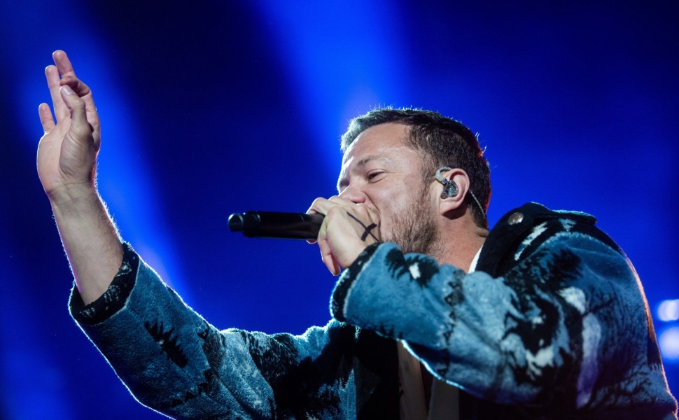 O τραγουδιστής των Imagine Dragons, Dan Reynolds - Φωτ.: ΑΠΕ/ΜΠΕ