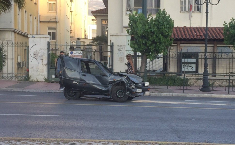 Τροχαίο στο κέντρο 2019