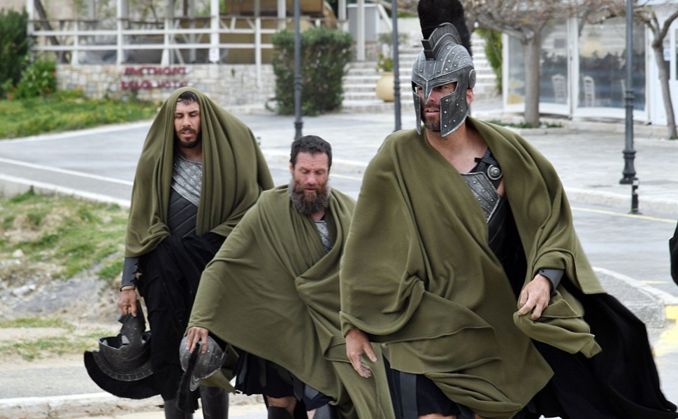 Σκηνή από τα γυρίσματα επί ελληνικού εδάφους (ΚΩΤΣΙΑΡΗΣ ΝΙΚΗΤΑΣ/INTIME) Σκηνή από τα γυρίσματα επί ελληνικού εδάφους (ΚΩΤΣΙΑΡΗΣ ΝΙΚΗΤΑΣ/INTIME)