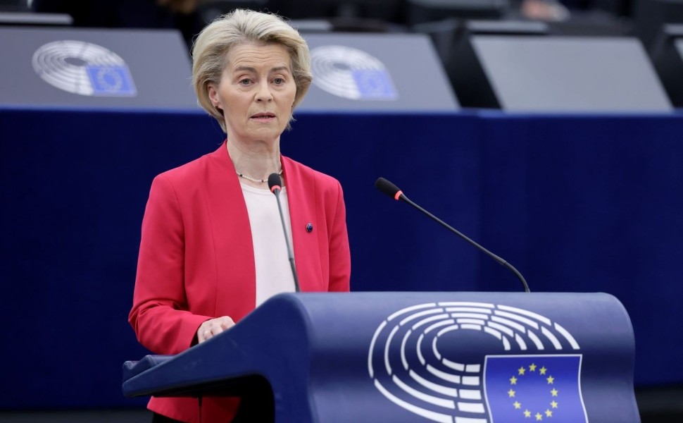 Η Πρόεδρος της Κομισιόν, Ούρσουλα Φον Ντερ Λάιεν/ΑΠΕ-ΜΠΕ Η Πρόεδρος της Κομισιόν, Ούρσουλα Φον Ντερ Λάιεν/ΑΠΕ-ΜΠΕ