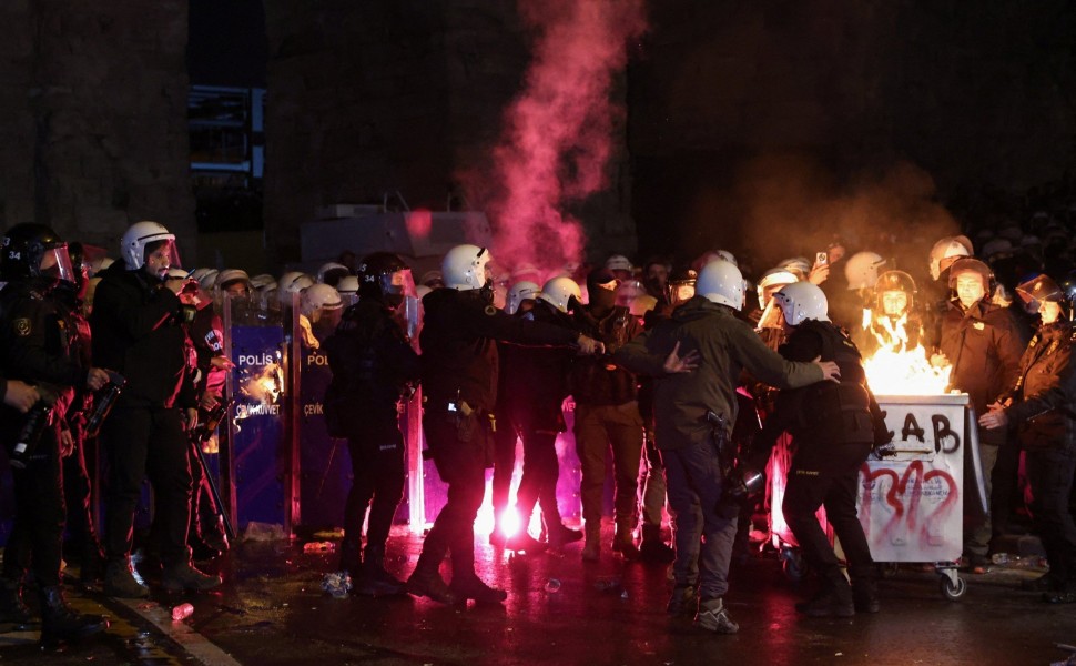 Σοβαρά επεισόδια στην Τουρκία μετά την προφυλάκιση Ιμάμογλου / Reuters