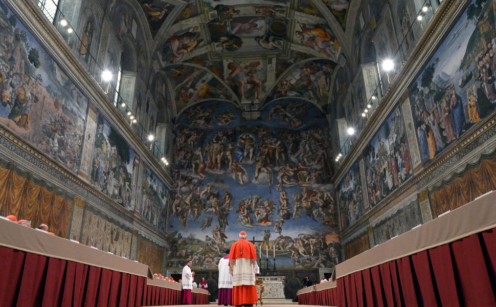 Φωτό αρχείου, Κονκλάβιο 2013, Osservatore Romano, via EPA/ΑΠΕ-ΜΠΕ Φωτό αρχείου, Κονκλάβιο 2013, Osservatore Romano, via EPA/ΑΠΕ-ΜΠΕ