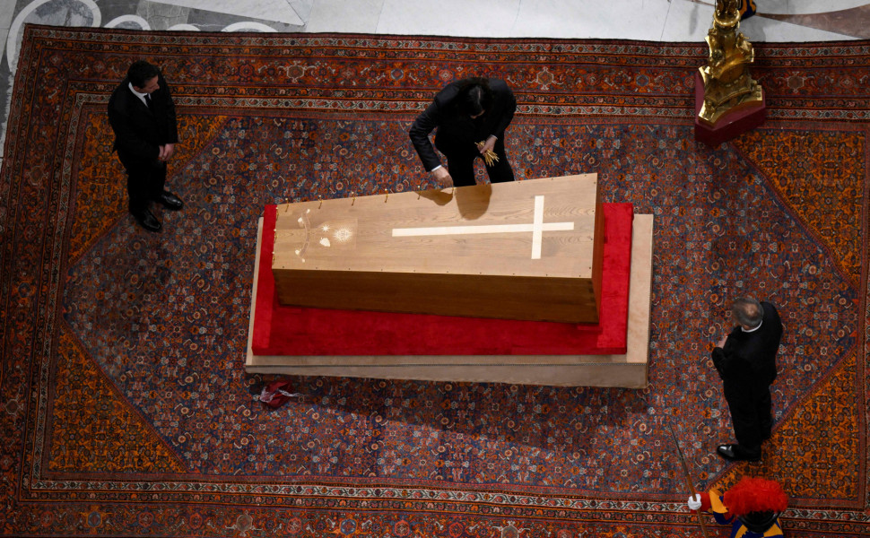 Vatican Media/Simone Risoluti/Handout via REUTERS