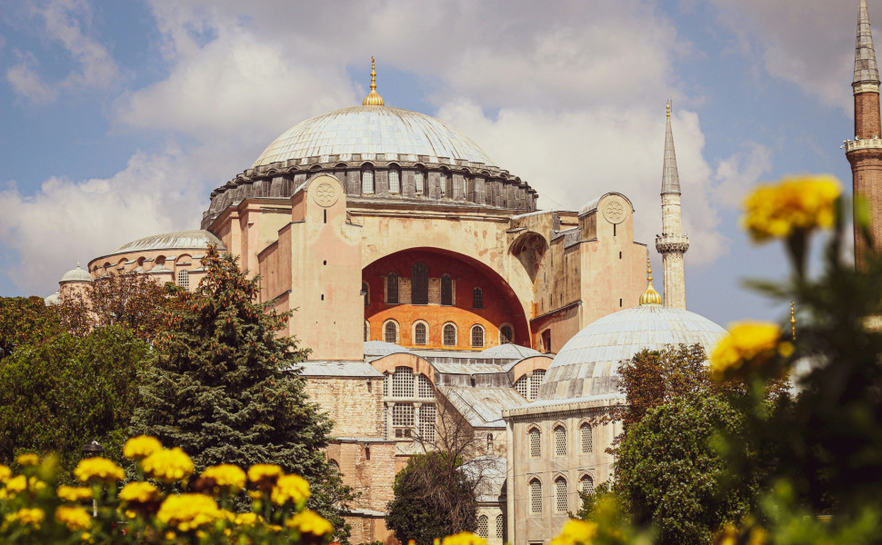 Η Αγία Σοφία στην Κωνσταντινούπολη. Φωτό: Unsplash Η Αγία Σοφία στην Κωνσταντινούπολη. Φωτό: Unsplash