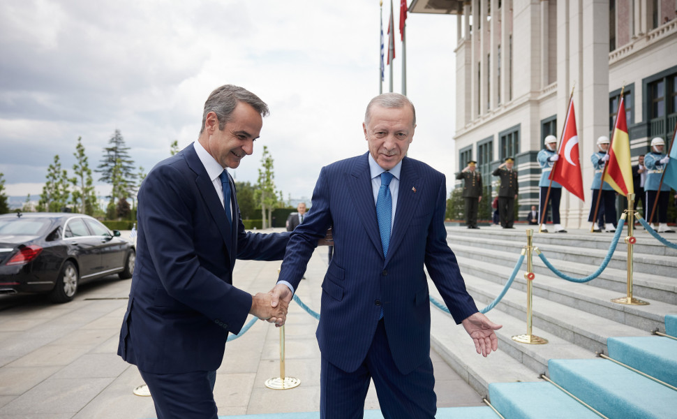 Ο Κυριάκος Μητσοτάκης στην Άγκυρα, τον Μάιο του 2024 / Γραφείο Τύπου Πρωθυπουργού Ο Κυριάκος Μητσοτάκης στην Άγκυρα, τον Μάιο του 2024 / Γραφείο Τύπου Πρωθυπουργού