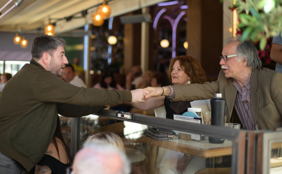 Ο Νίκος Ανδρουλάκης στα Τρίκαλα / Φωτ. Γραφείο Τύπου ΠΑΣΟΚ Ο Νίκος Ανδρουλάκης στα Τρίκαλα / Φωτ. Γραφείο Τύπου ΠΑΣΟΚ