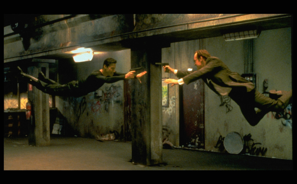 Σκηνή από την ταινία του 1999 «The Matrix» (Photo by Ronald Siemoneit/Sygma/Sygma via Getty Images) Σκηνή από την ταινία του 1999 «The Matrix» (Photo by Ronald Siemoneit/Sygma/Sygma via Getty Images)