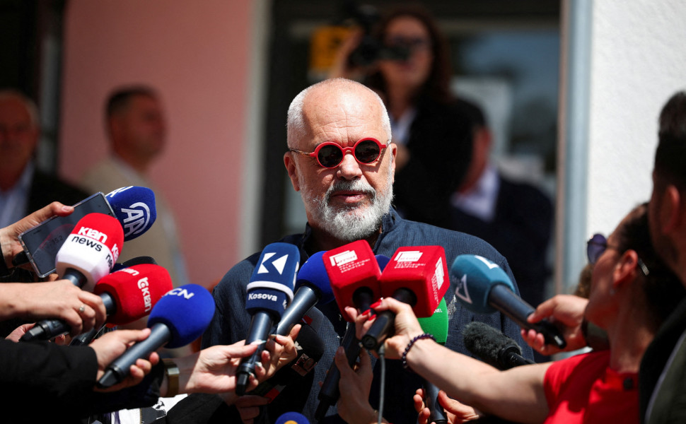Ο Έντι Ράμα νικητής στις αλβανικές εκλογές για 4η φορά / Reuters