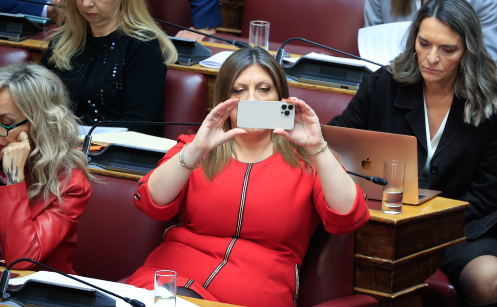 Φωτ. Από τη συζήτηση επί του προϋπολογισμού / Eurokinissi Φωτ. Από τη συζήτηση επί του προϋπολογισμού / Eurokinissi