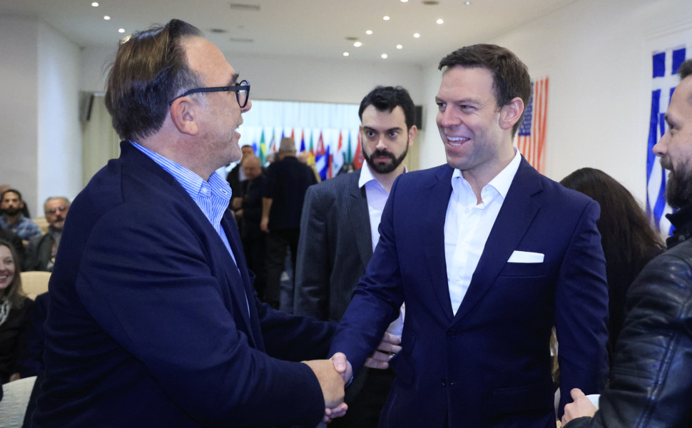 Φωτ. Αρχείου από το συνέδριο του κόμματος «Κόσμος» στις αρχές Απριλίου / Eurokinissi Φωτ. Αρχείου από το συνέδριο του κόμματος «Κόσμος» στις αρχές Απριλίου / Eurokinissi