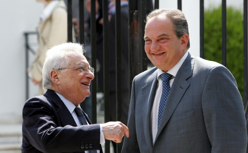 Πέτρος Μολυβιάτης και Κώστας Καραμανλής/ΑΠΕ-ΜΠΕ