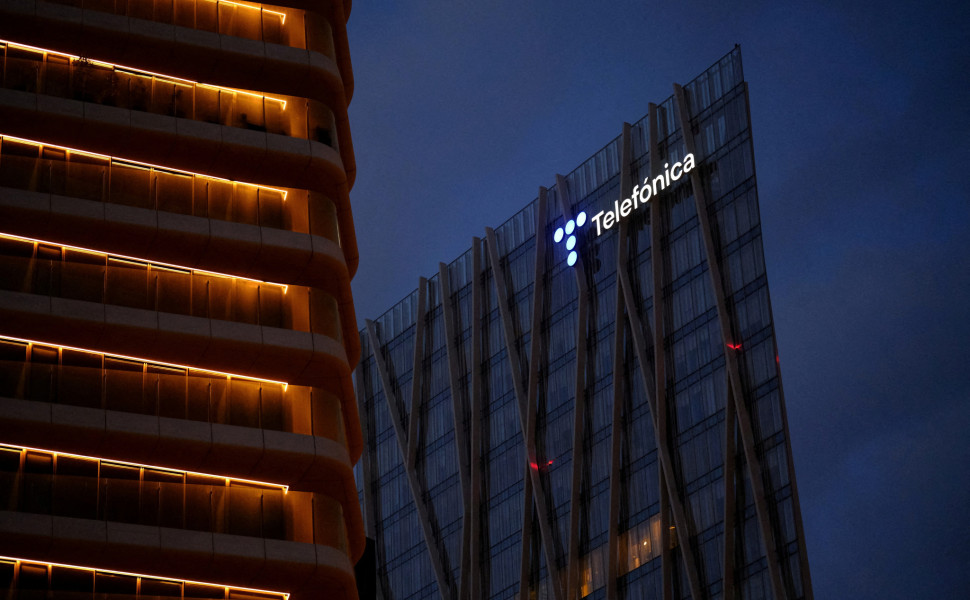 Η εταιρεία Telefonica στην Ισπανία / Φωτ.: Reuters