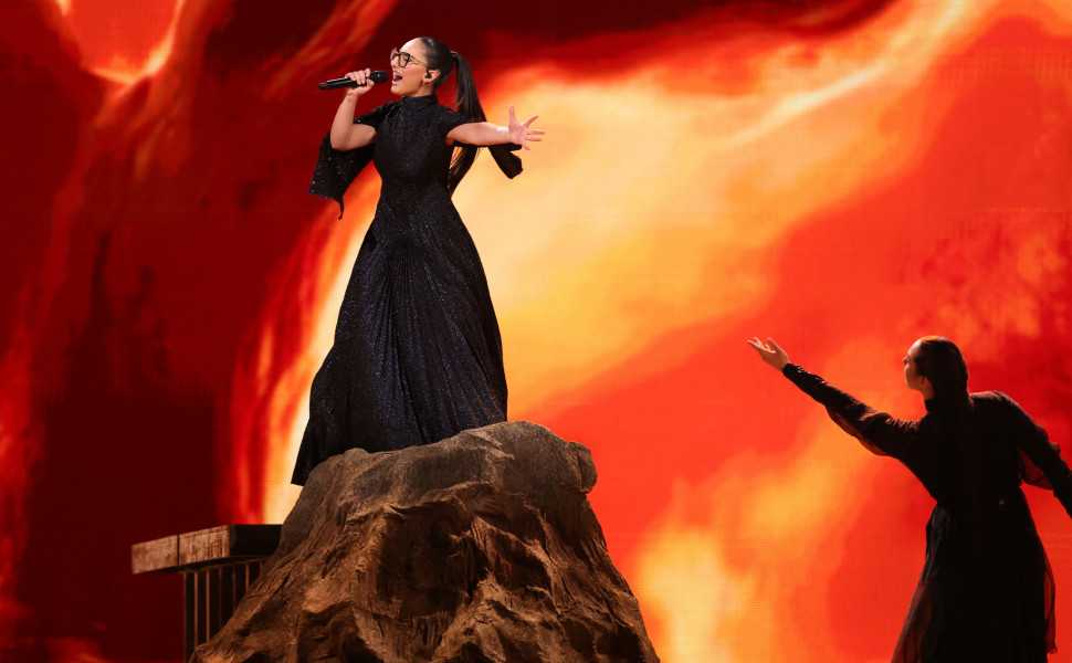 Ενθουσίασε η Klavdia στην Eurovision / Φωτ.: Reuters