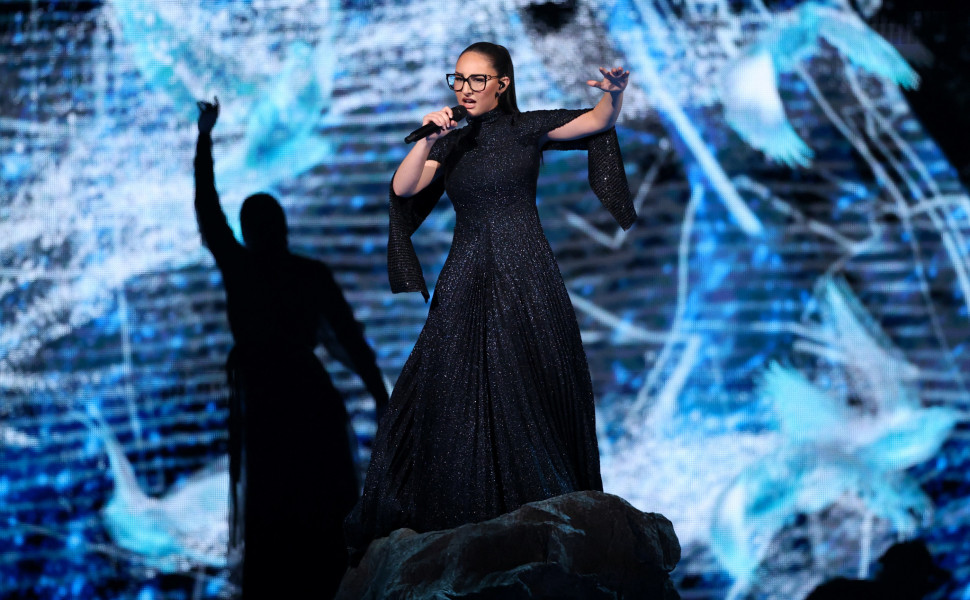 Η Klavdia στην Eurovision 2025 / Φωτ.: Reuters