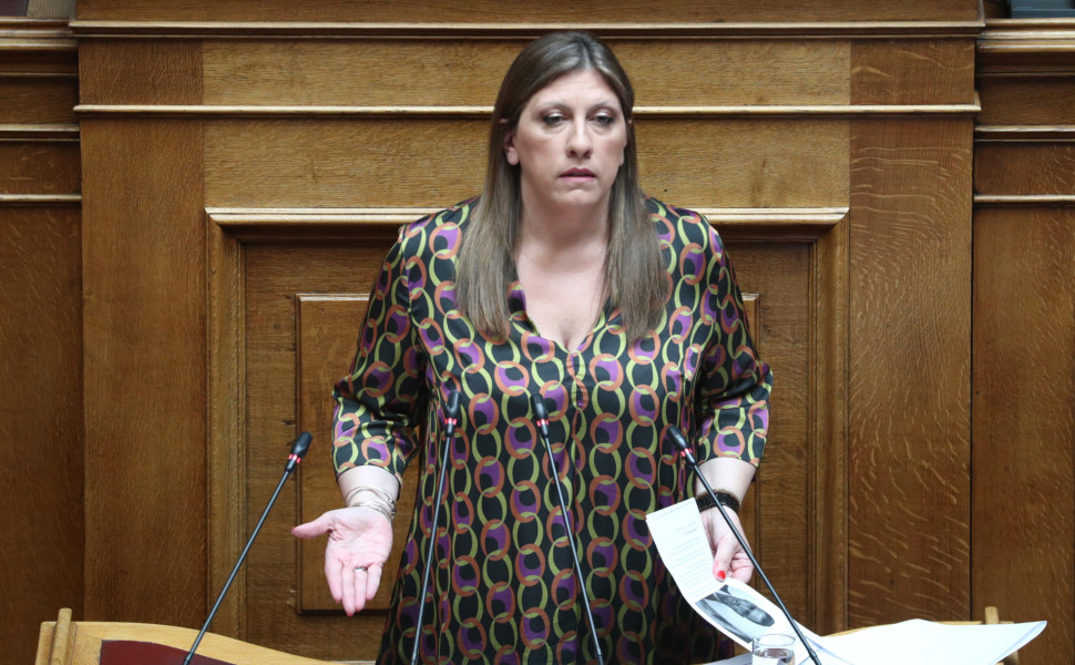 Ζωή Κωνσταντοπούλου στη Βουλή / Eurokinissi