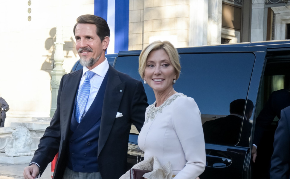 Ο Παύλος Ντε γκρες και η μαρί Σαντάλ / Eurokinissi Ο Παύλος Ντε γκρες και η μαρί Σαντάλ / Eurokinissi