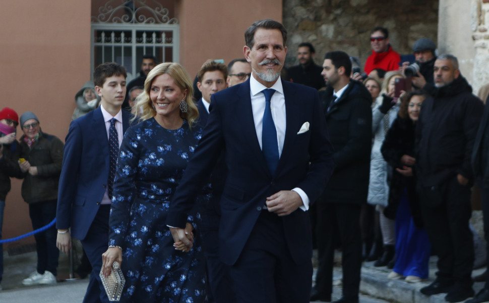 Ο Παύλος Ντε Γκρες και η σύζυγός του Μαρ΄΄ι Σαντάλ / Eurokinissi Ο Παύλος Ντε Γκρες και η σύζυγός του Μαρ΄΄ι Σαντάλ / Eurokinissi